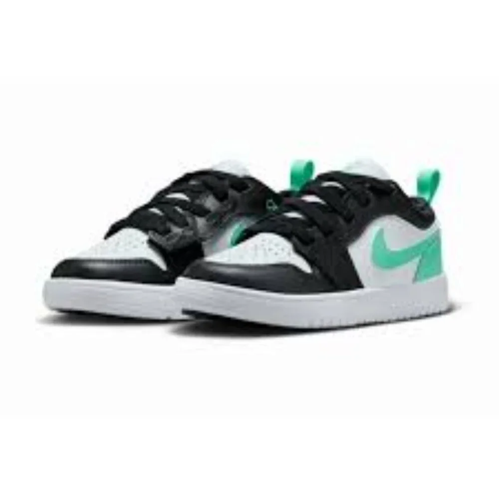 Nike Air Jorden's teal and black nike sneakers DR9748 girls size 1Y - Picture 4 of 11